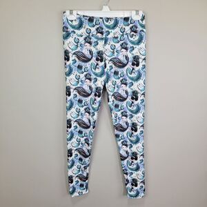 Mermaid Girl‎ And Friends Polyester Spandex Ankle Leggings One Size Fits All